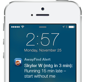 AwayFind for iPhone image